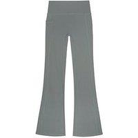 Chelsea Peers Flared Leggings - Plain Dark Grey