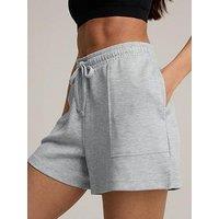 Chelsea Peers Luxecomfort Scuba Shorts- Grey Marl