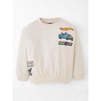 Hot Wheels Graphic Print Sweater - Black
