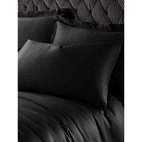 Catherine Lansfield Silky Soft Satin Standard Pillowcase Pair