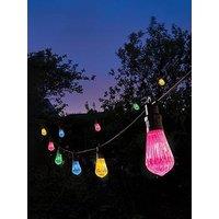 Smart Garden Fluted Festoon Multi String Lights- Connectable Set Of 10