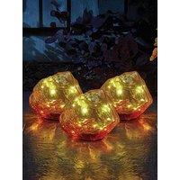 Smart Solar Solstone Glass Rock Lights
