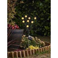 Smart Solar Gloglobe 8 Stem Solar Stake Lights Warm White