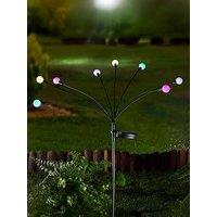 Smart Solar Gloglobe 8 Stem Solar Stake Lights Multi