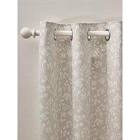 Catherine Lansfield Brooke Floral Eyelet Curtains