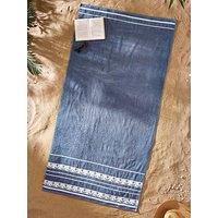 Catherine Lansfield Anchors 100% Cotton Beach Towel