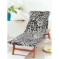 Catherine Lansfield Leopard 100% Cotton Beach Towel