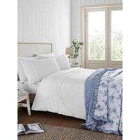 Catherine Lansfield Broderie Anglaise Duvet Set - White