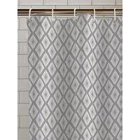 Catherine Lansfield Aztec Diamond Shower Curtain