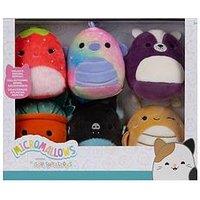 Micromallows 6 Pack Plush (2.5-Inch Greer, Sloan, Emerald, Oz, Scarlet, Aldous)