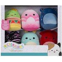 Micromallows 6 Pack Plush (2.5-Inch Gideon, Elin, Altman, Agnolo, Safiyah, Connie)