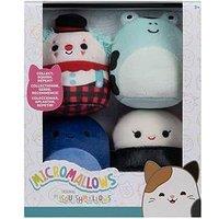 Micromallows 4-Pack Plush (2.5-Inch Solenn Sushi, Preeti Slug, Ukee Clown, Dear Frog)