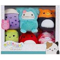 Micromallows 6 Pack Plush (2.5-Inch Myrna, Henley, Carlos, Anjara, Joelle, Poplina)