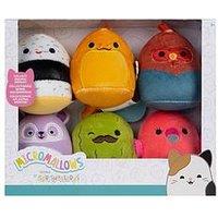 Micromallows 6 Pack Plush (2.5-Inch Charles, Onel, Mo, Cookie, Reed, Layla)