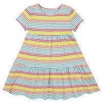 Frugi Girls Lucy Stripe Dress - Multi