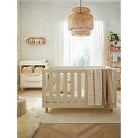 Cuddleco Harper 2-Piece Nursery Furniture Set - Cream & Ash