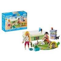 Playmobil Family With Rabbits