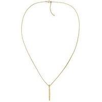 Tommy Hilfiger Linear Ladies Necklace Gold