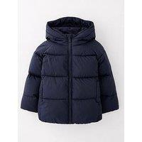 Mini V By Very Boys Padded Coat - Navy