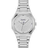 Hugo #Grail For Her Ladies Watch White