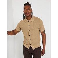 Mango Pierola Smart Knitted Cardigan - Beige