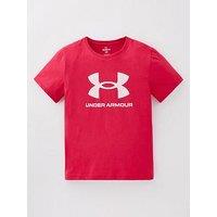Under Armour Junior Girls Big Logo T-Shirt - Pink