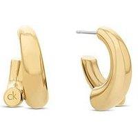 Calvin Klein Ck Spiral Ladies Earrings Gold