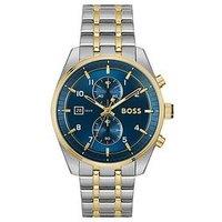 Boss Skytraveller Men'S Watch Blue