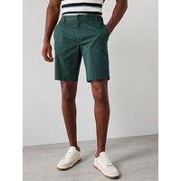 Mango Gracia Casual Chino Shorts - Dark Green