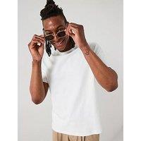 Mango Kimi Essentials Short Sleeve Crew Neck T-Shirt - White