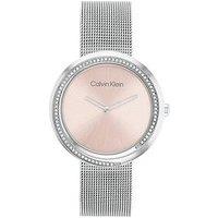 Calvin Klein Twisted Bezel Ladies Watch Pink
