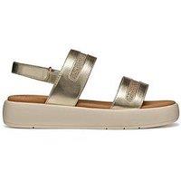 Geox Camalei Flatform Sandal - Gold