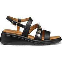 Geox Meliconia Wedge Sandal - Black