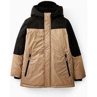 V By Very Boys Lightweight Parka - Black