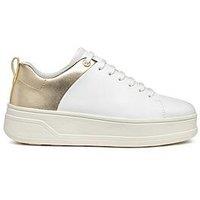Geox Spherica Ecub-2 Flatform Trainer - White
