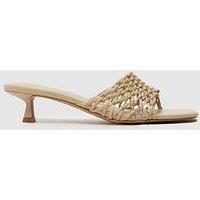 Schuh Sorin Woven Mules - Natural