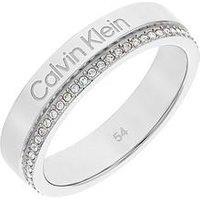 Calvin Klein Minimal Linear Ladies Ring Silver