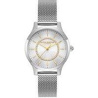 Olivia Burton Wonderlust Ladies Watch Silver