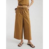 River Island Poplin Trouser - Khaki