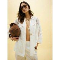 River Island Relaxed Shirt - White