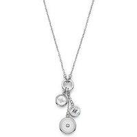 Olivia Burton Charms Ladies Necklace Silver
