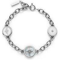 Olivia Burton Charms Ladies Bracelet Silver