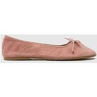 Schuh Lambert Suede Ballerina - Pink