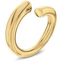 Calvin Klein Ck Spiral Ladies Ring Gold