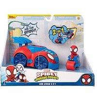 Spiderman Web Strike 2-In-1 & Vehicle