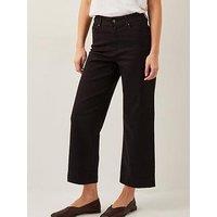 Monsoon Hallie Crop Jean - Black