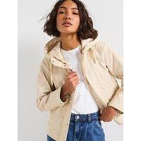 Vero Moda Hooded Short Jacket - Beige