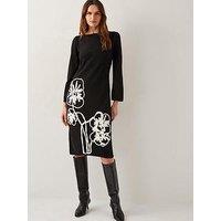 Monsoon Cee Cornelli Dress - Black