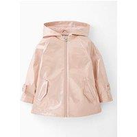 Mini V By Very Girls Sparkle Shower Resistant Raincoat