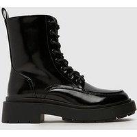 Schuh Angie Lace Up Boots - Black